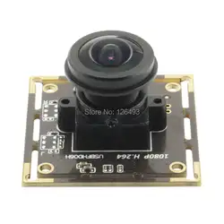 2mp 1080 P Sony imx322 H.264 видео запись UVC низкой освещенности USB Камера модуль с 5mp 1.56 мм панорамный Fisheye объектив