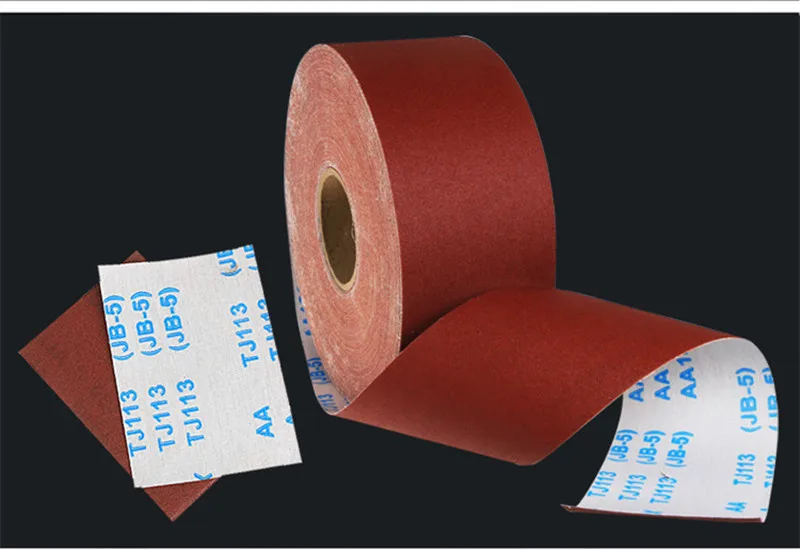 0,5 mater руллон наждачной бумаги полировка наждачной бумагой для шлифовки и полировки инструмент P80/100/120/180/240/320/400/600 Металлообработка Dremel