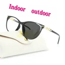 Новые анти-УФ-отражающие прогрессивные многофокусные очки переход солнце фотохромные очки для чтения женщин для дальнозоркости далеко диоптрий NX