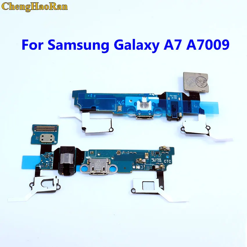 ChengHaoRan For Samsung Galaxy A3 A3000 A5 A5000 A7 A8 A800F A9 A9000 USB Charging Dock Charge Port Dock Connector Flex Cable - Color: A7 A7009