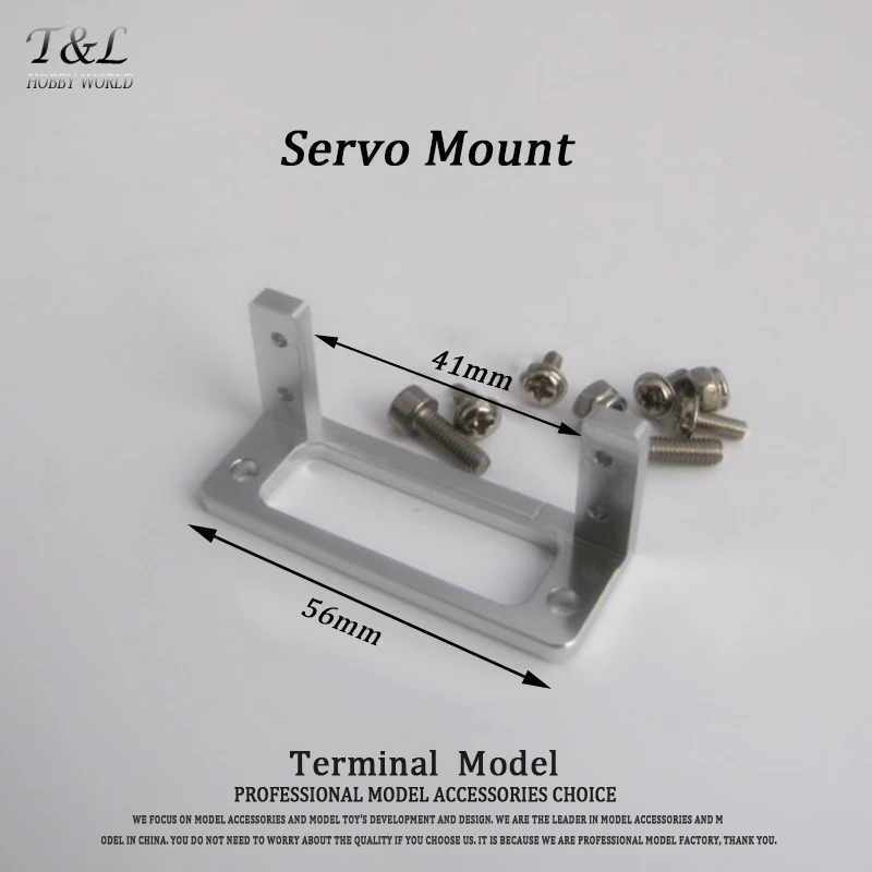 CNC Aluminum Alloy Servo Holder Servo Mount For RC Airplane Boat Car