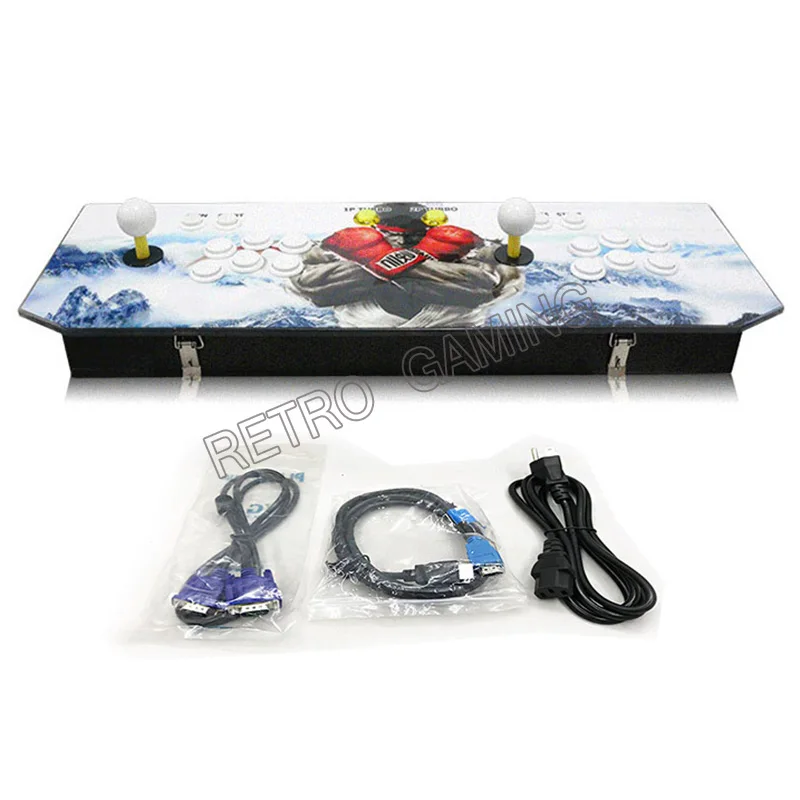 

Pandora Arcade Game Console 999 in 1 upgrade to 1299 in 1 Plastic Cabinet Family Fighting Jamma Games HDMI VGA Output 2 joystick