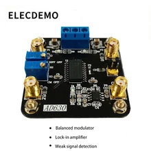 AD630 module Balanced Modulator AD630 Chip Lock-in Amplifier Module For Weak Signal Detection Modulation Detection muon detection efficiencies