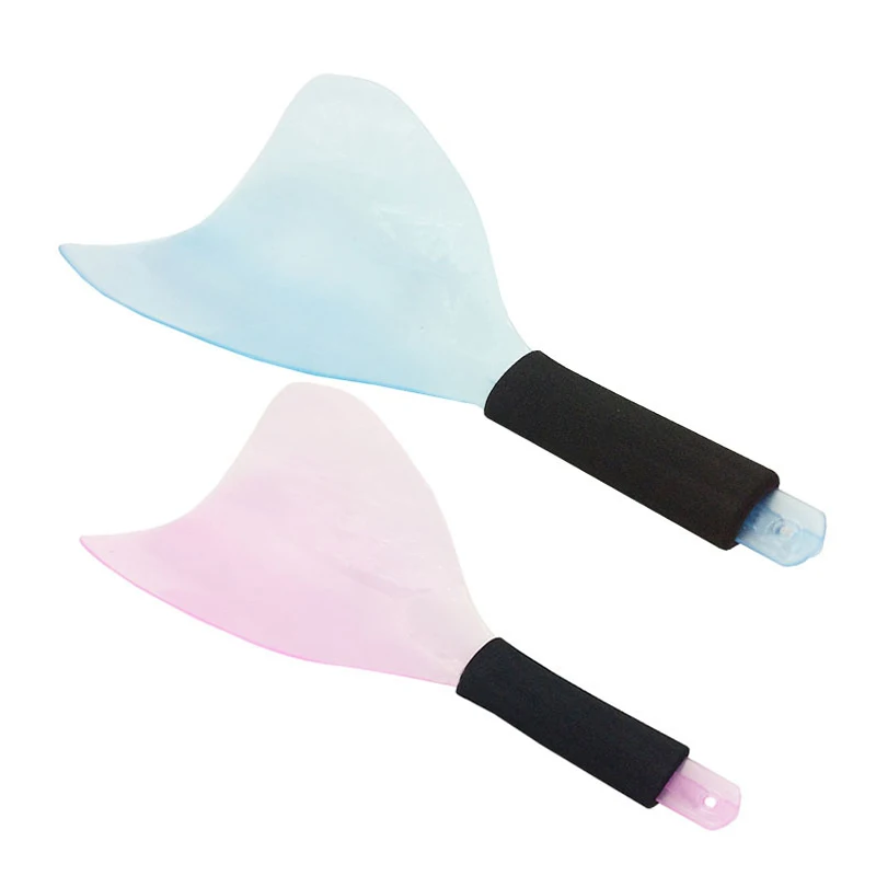 Горячая Распродажа пластиковая маска-спрей для волос защита глаз защита от брызг для лица для домашнего парикмахера случайный цвет