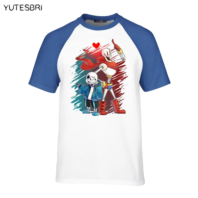 Футболка с Папирусом и надписью Game Undertale sans and высококачественные футболки
