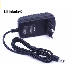 Liitokala 12 В 2A адаптеры питания для Lii500 12 В 18650 батарея зарядное устройство EU/US Plug DC 2,1*5,5 мм выход питание Бесплатная доставка