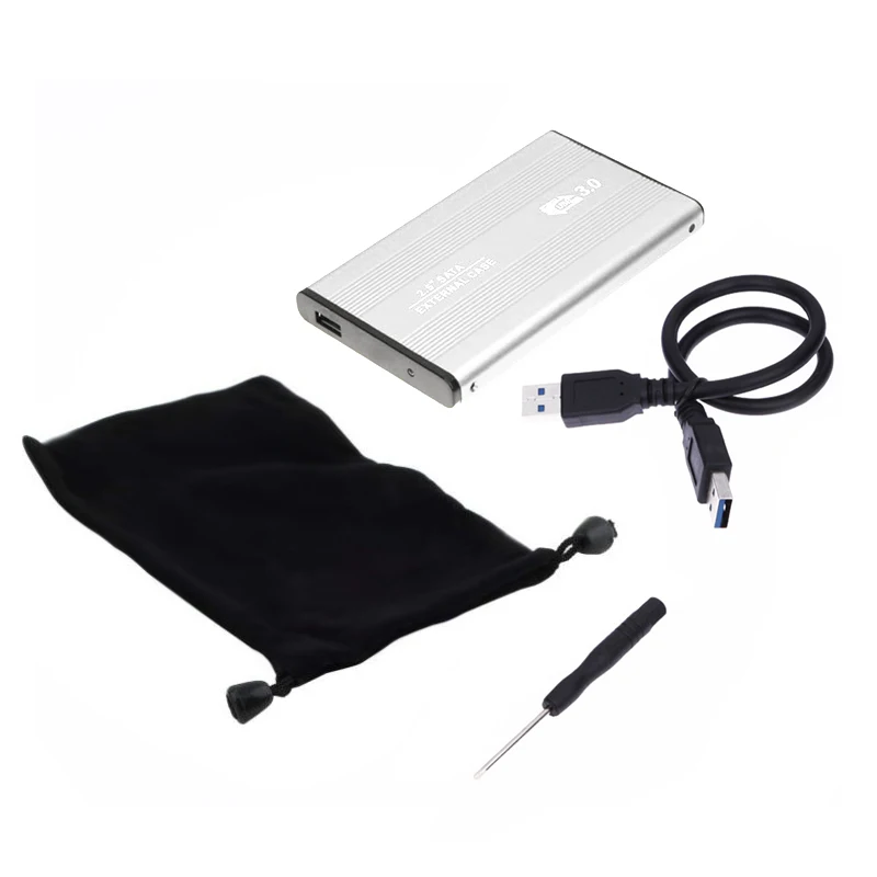 

4 Colors NEW USB 3.0 to SATA 3.0 Hard Drive Case Hard Disk Case External HDD Enclosure 3TB Transmission UASP Protocol 2.5 inch