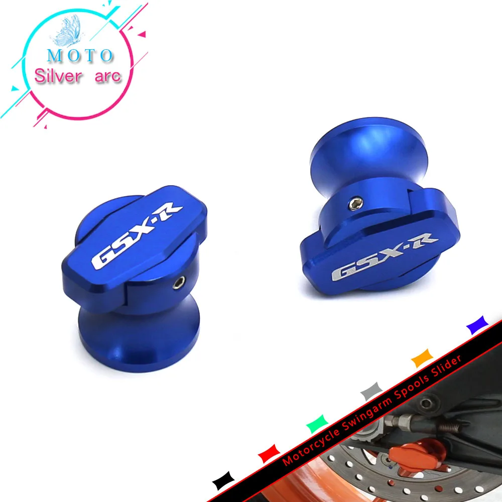 

M8 Motorcycle Swingarm Spools slider For Suzuki gsxr 600 750 1000 G-SXR600 GSXR750 GSXR 1000 GSXR 1300 6 colors