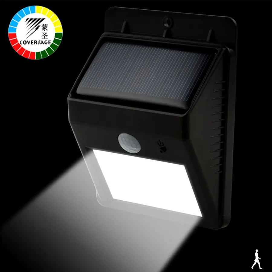 Coversage 6 светодиодный солнечный наружный Iluminacion Luz Автоматический световой датчик