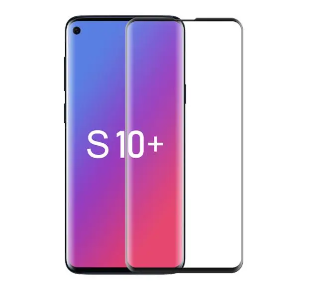 1 шт 3D полное закаленное стекло для Samsung Galaxy S10 lite plus ультратонкое Защитное экрана