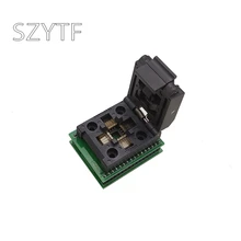 TQFP32 QFP32 TO DIP32 IC Programmer Adapter Chip Test Socket SA663 Burning Seat Integrated Circuits