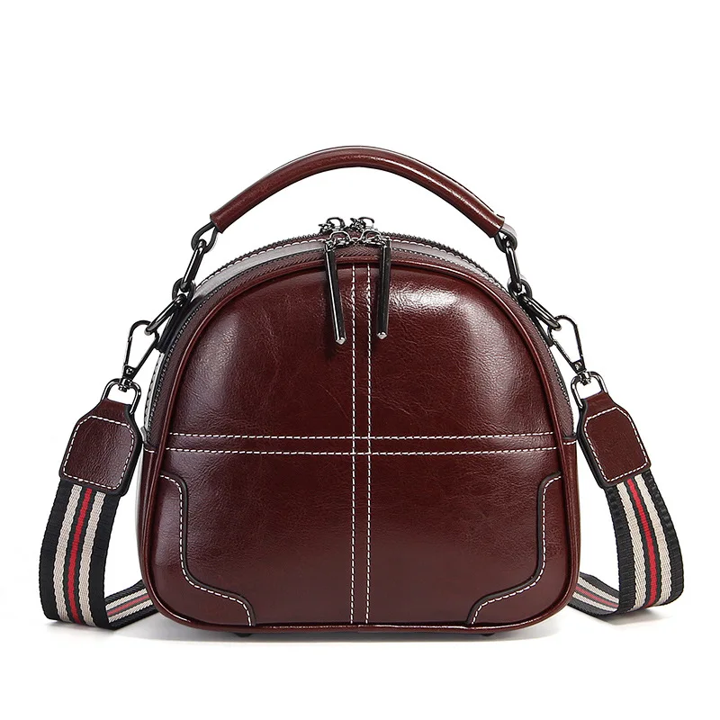 

MZORANGE 2019 New Fashion Messenger Bag Female Shoulder Handbag Vintage Wild Broadband Genuine Leather Women Handbags Tide bag