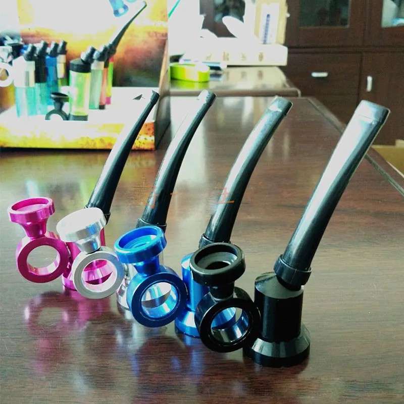 Metal mini Shisha Hookah Water pipes Glass bottle Smoking Tobacco Pipes