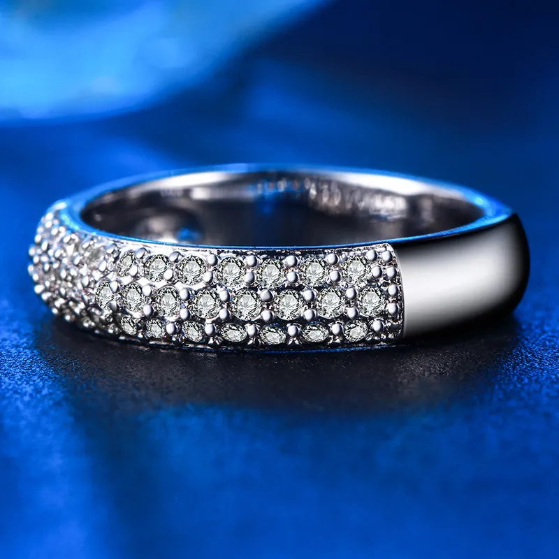 DODO Anilos 925 Sterling Silver Ring Wedding Elegant Jewelry Ring Punk Bague Women Full Crystal Bijoux Accessories Anel DR37 (1)