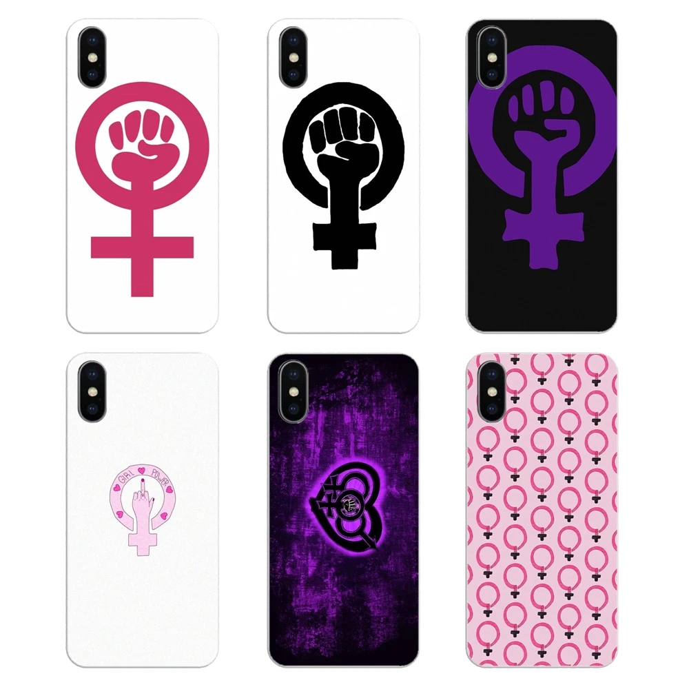 Silicone Case Cover feminist logo Pussy Joke Girly Pink Art For Huawei Honor 8 8C 8X 9 10 7A 7C Mate 20 Lite Pro P Smart Plus |