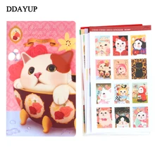Cartoon Cute Animal Cat Diary Stickers post it Laptop Luggage Notebook Kids Toy Stickers
