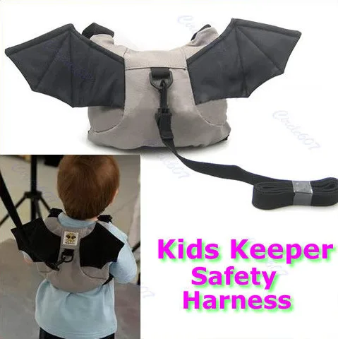 

2018 Bat Baby Kid Keeper Toddler Walking Safety Harness Backpack Bag Strap Rein Baby Kids Child Gifts