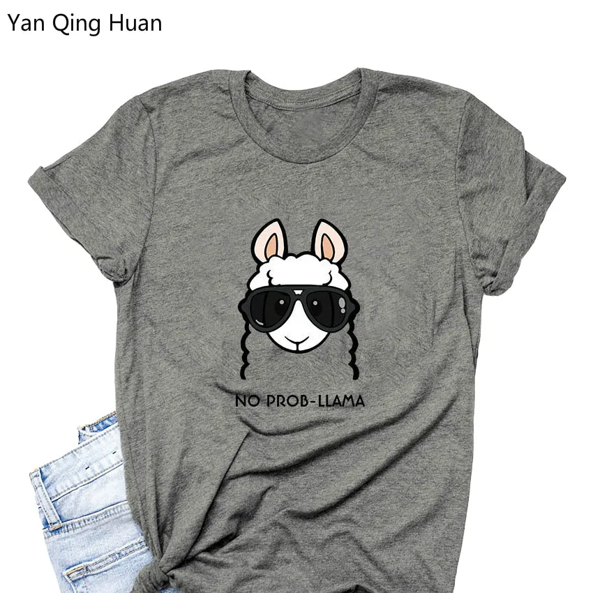 

Summer Cotton Women's T-shirt Fashion Personality Cartoon Animal Print Harajuku Tees Casual Loose Short-sleeved Slim Tops