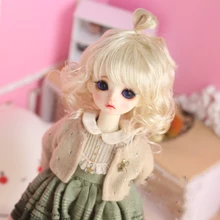 Bybrana 1 шт. bjd парик кукла Корейская полушаровая голова bjd волосы 1/3 1/4 1/6 1/8