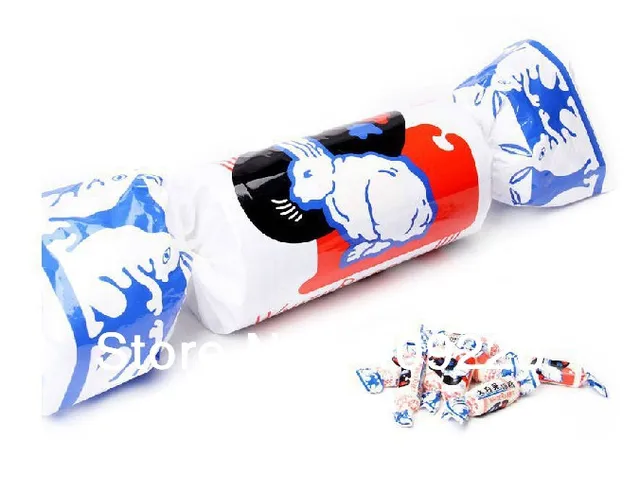 Free Shipping, Chinese Snack Food Super White Rabbit Creamy Candy