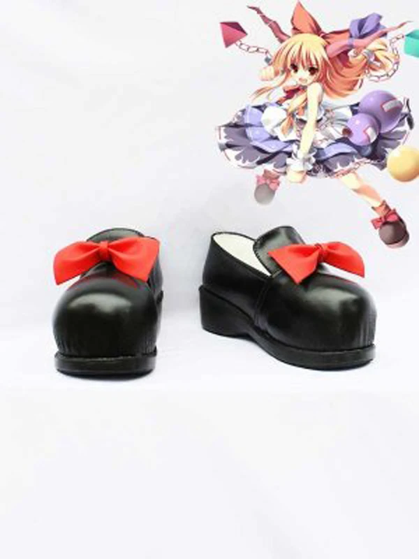 

Touhou Project Ibuki Suika Cosplay Boots Shoes Anime Party Cosplay Boots Custom Made for Adult Women Shoes