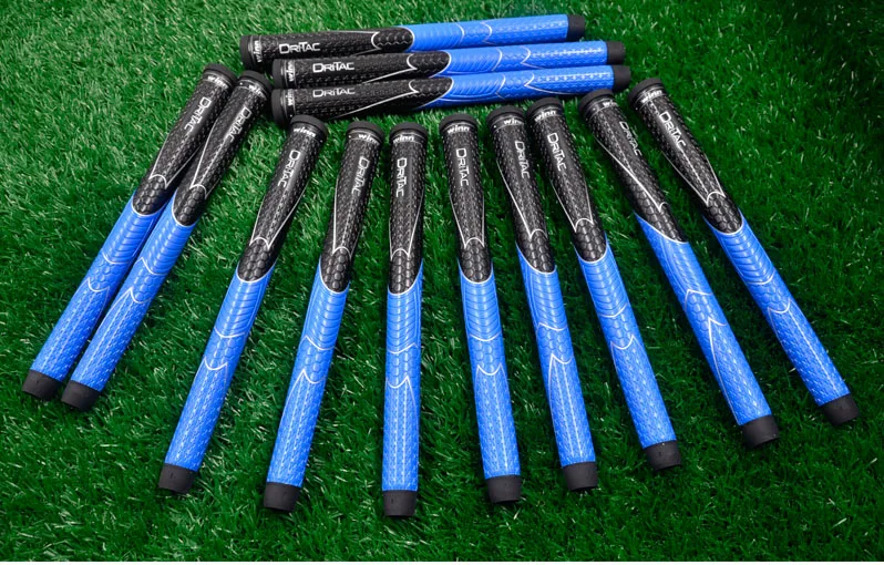 Набор из 9 или 13 ВИНН DRITAC AVS среднего размера черный/синий гольф ручка PU мягкая