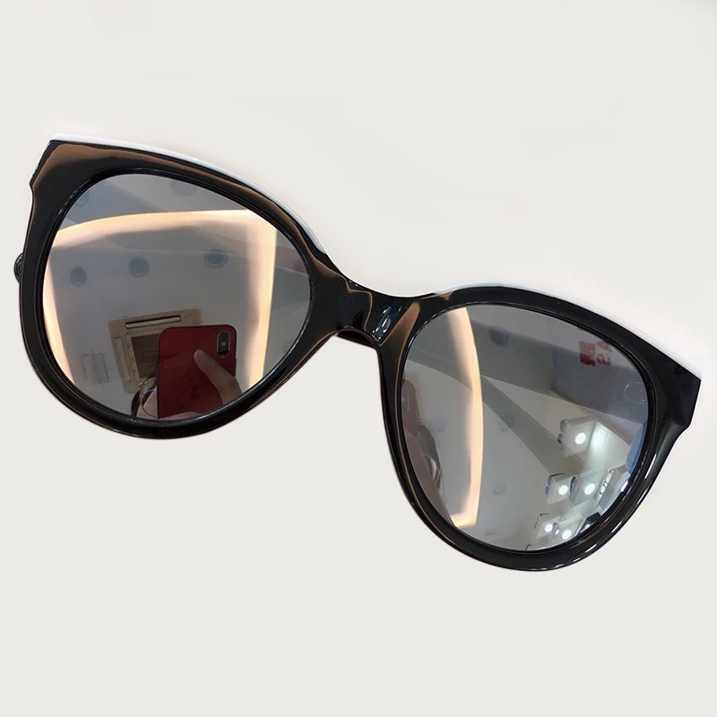 Vintage Fashion Cat Eye Sunglasses New Women Sunglasses With Packing Box Acetate Frame UV400 Protection Lens Eyewear Shades