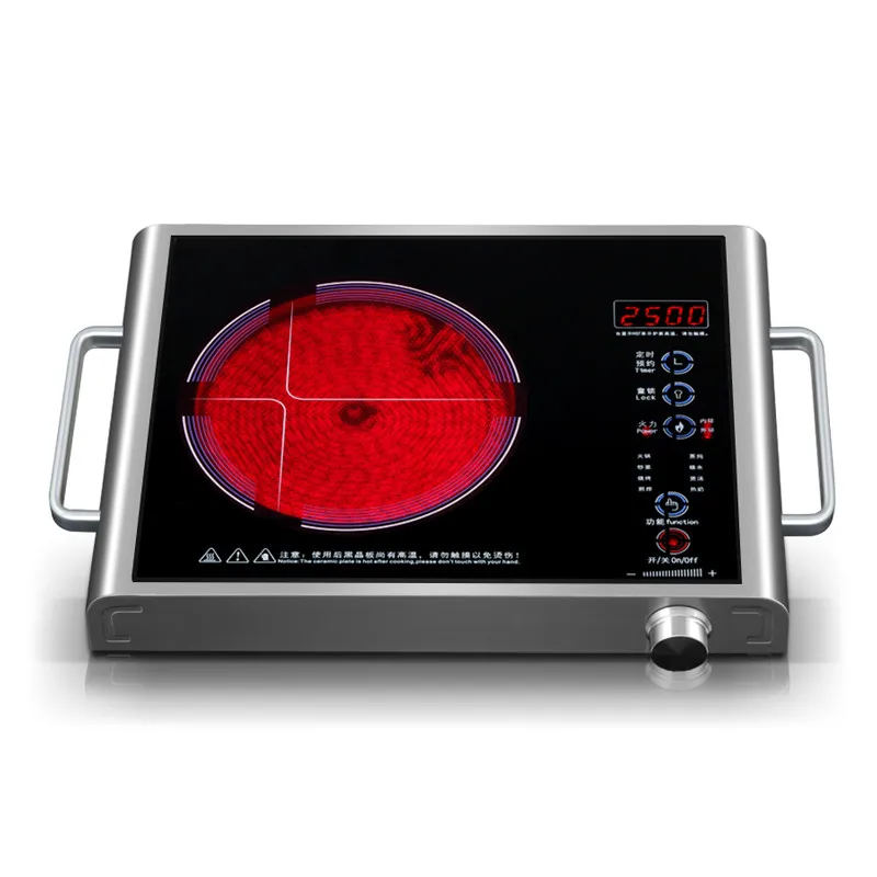 Hot Plates power table induction furnace 7 ring electric ceramic 2500W