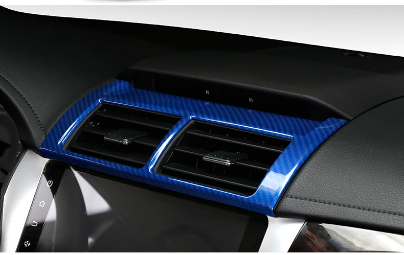 Интерьер автомобиля на приборной панели кондиционер Выход вентиляционная Рамки накладка Стайлинг для Toyota Camry ABS автомобилей Обложки Авто запчасти