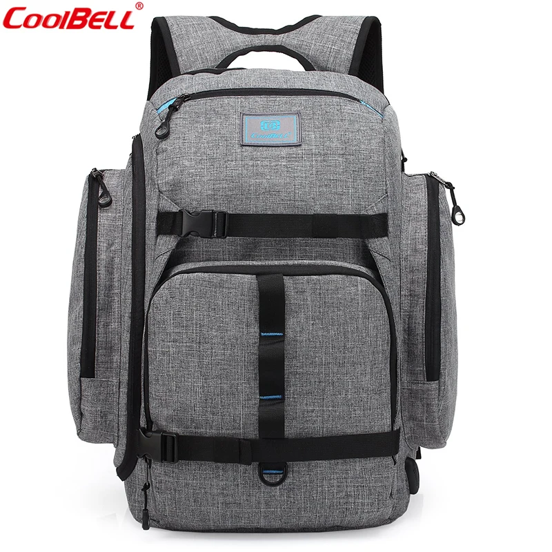 

CoolBell Waterproof Backpack 17.3 Inch Large Capacity Notebook Charging USB Port Laptop Backpacks School Bag Men Women Rucksack