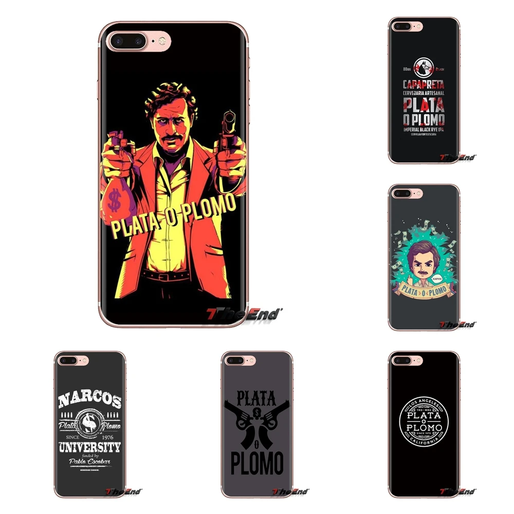 Чехлы для телефонов Plata O Plomo Narcos Pablo Escobar Xiaomi Mi3 Samsung A10 A30 A40 A50 A60 A70 Galaxy S2 Note 2 Grand Core Prime