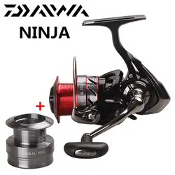 DAIWA спиннингом Рыбная ловля ниндзя 2500A 3000A 4000A 4BB Бесплатная Алюминий "песочные часы" Carretes Pesca приманка Carretilha мулине Рыбалка