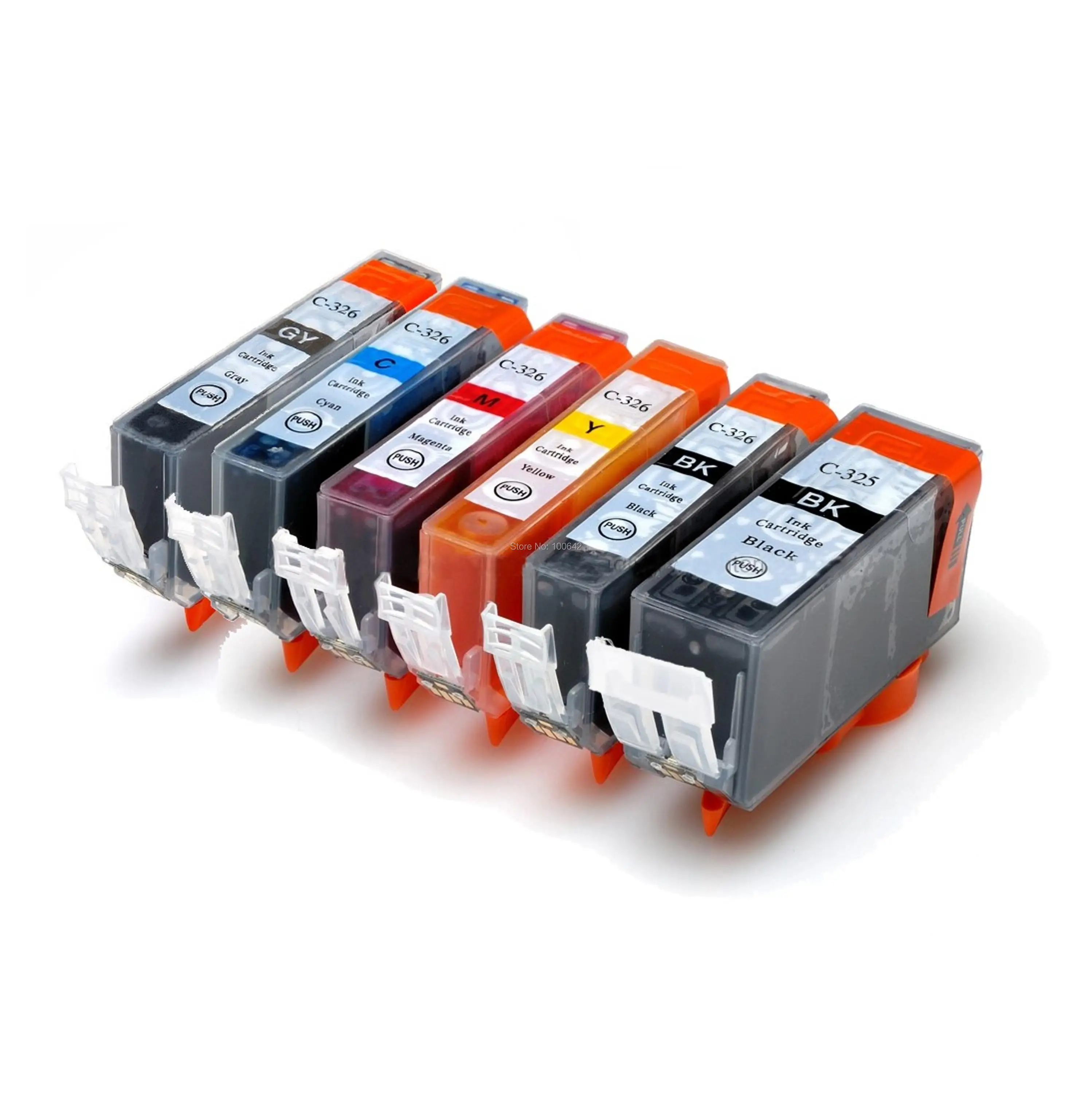 Совместимый картридж YOTAT с чернилами 6 цветов для Canon BCI 325 325XL принтера PIXUS MG8130
