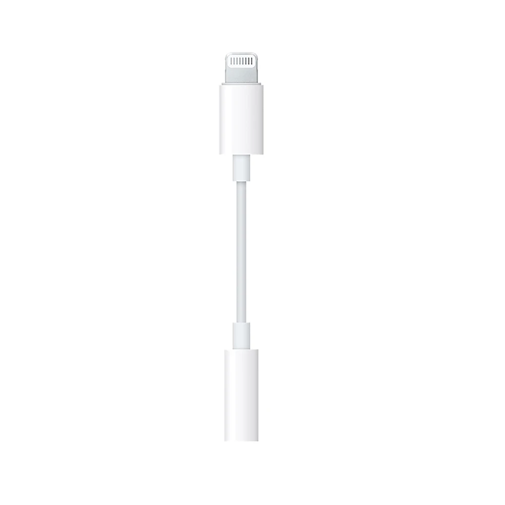 Оригинальный Apple Lightning to 3 5 мм разъем для наушников адаптер iPhone 7/7 Plus X 6/6 S iPad mini 2/3/4