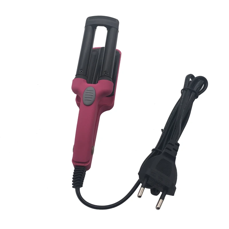 Hair curler three barrel curlers three tubes mini