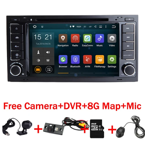 2017 Android 7 1 font b Car b font DVD Player for VW Touareg Multivan With