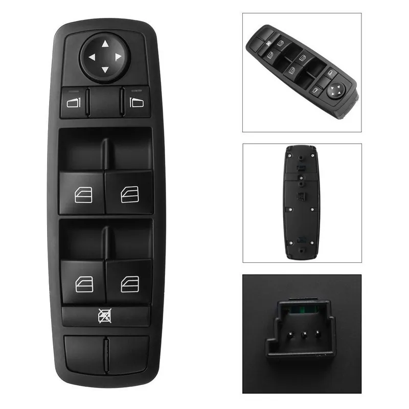 

1Pcs Car Electric Master Window Switch For Mercedes-Benz ABS Durable Front Left Auto Vehicle Power Window Switch Control