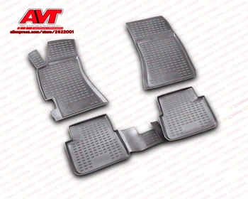 

Floor mats for Subaru Impreza 2007- 4 pcs rubber rugs non slip rubber interior car styling accessories