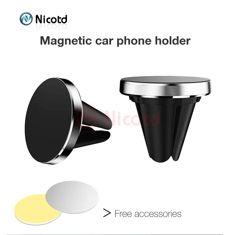 Magnetische Auto Telefon Halter Für Samsung S9 S8 PLUS Magnet Mini Air Vent Outlet Auto-Styling Hal