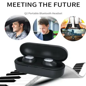 

Wireless Earphone TWS Mini Bluetooth 5.0 HIFI lossless super bass Stereo Sport Dual Earphones In-Ear Headset Waterproof Earbud