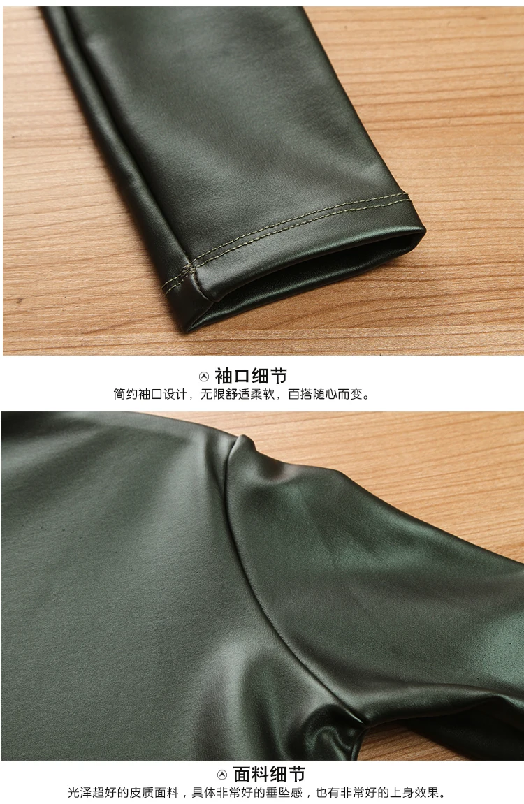 Корейский стиль Осень и зима Для женщин футболка с длинными рукавами больших размеров 3XL 4XL с высоким, плотно облегающим шею воротником бархатные свитера женские рубашки