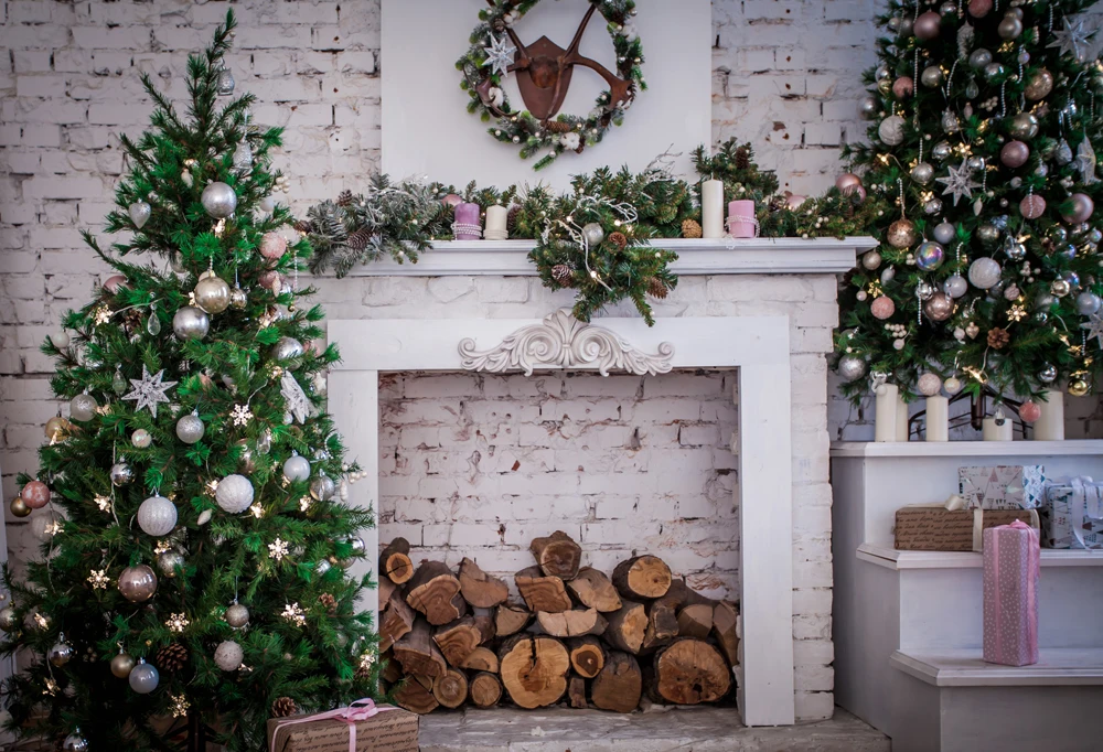 HUAYI Christmasdecorations для домашней фотосъемки фон новорожденного ребенка тонкая