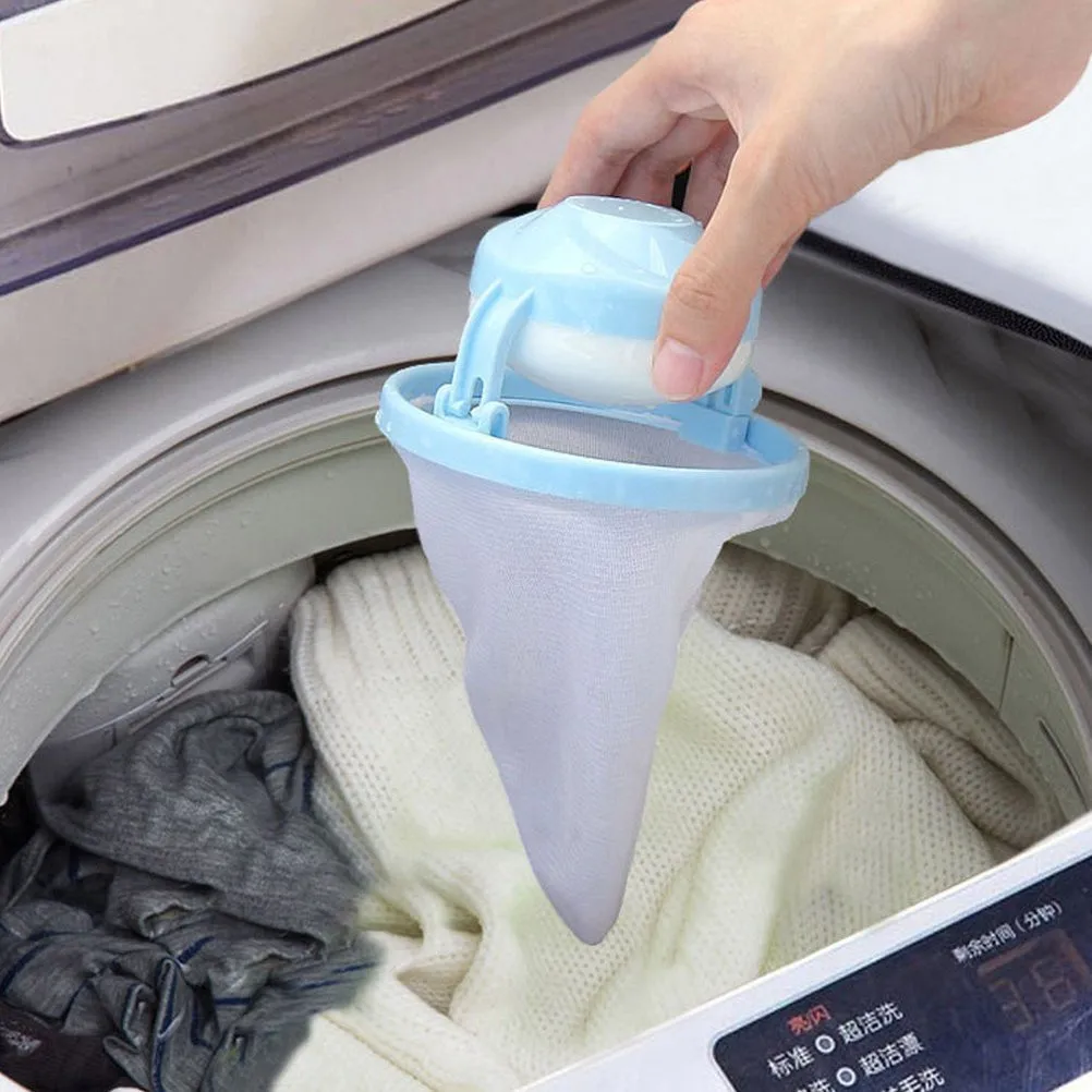 New Filter Bags Home Floating Lint Hair Catcher Mesh Pouch Washing Machine Laundry Filter Bag Floating Lint Hair Catcher