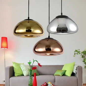 

Electroplating brass glass pendant lamp restaurant lamp coffee shop bar pendant lights kitchen study modern led pendant lighting