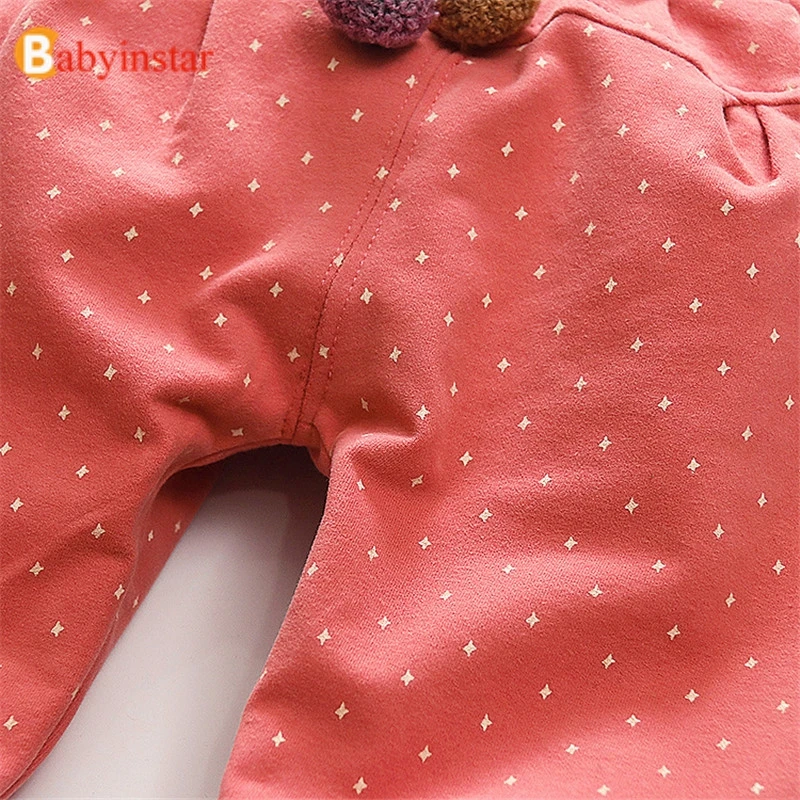 Babyinstar Baby Girls Pants Kids Girls Trousers Children Star Print Pencil Pants Toddler Pants Baby Girls Clothing Kids Pants