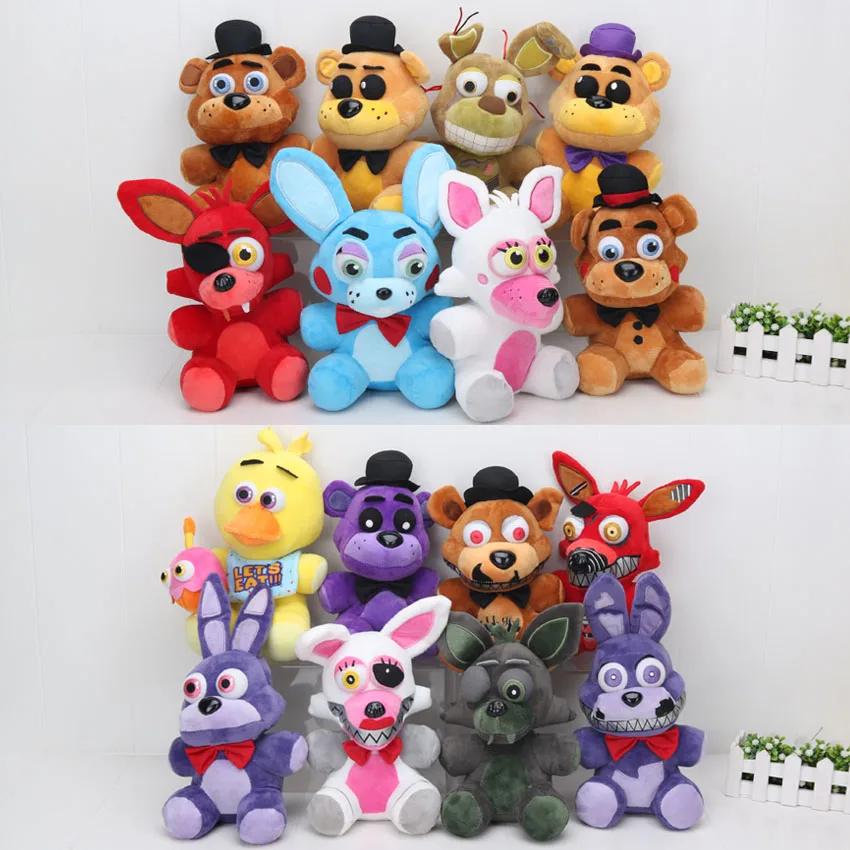 В наличии Five Nights At Freddy's 4 FNAF Freddy Fazbear медведь лисица плюшевые игрушки мягкая
