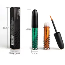 Бренд qibest Макияж жидкий Блестящий подводка для глаз профессиональная блестящая подводка для глаз гель сексуальная стильная Золотая подводка для глаз карандаш косметика