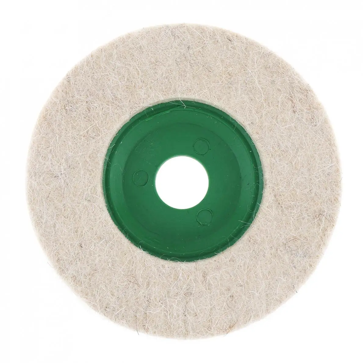 Зеленая Точная мягкая шерсть Полировочная пластина войлочное колесо для металла/стекла/керамики