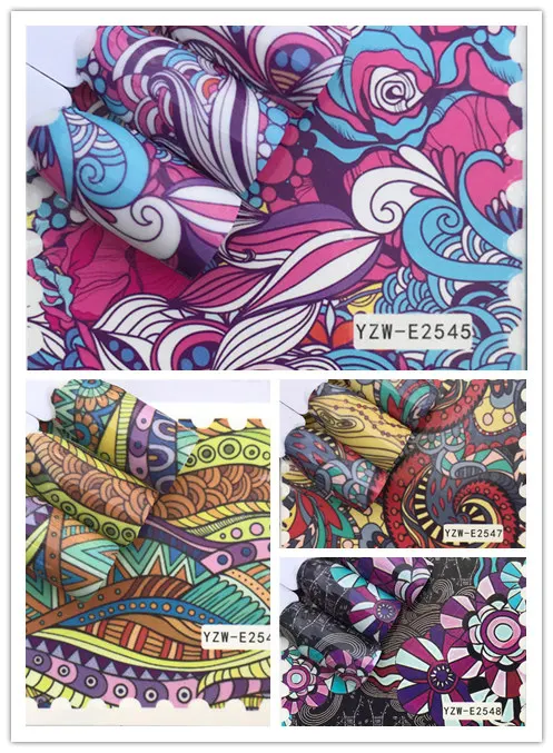 

2018 New Nail Polish Stickers, Stamps, Water Transfer Fingernail Stickers, Applique Ornaments.Hot sale E-2545