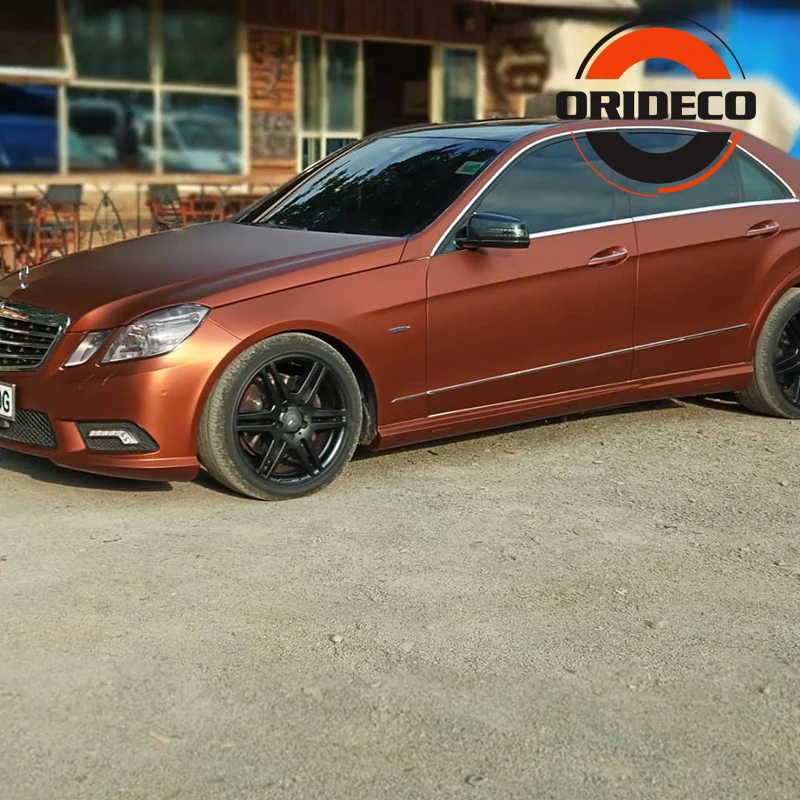 coffee brown matte metallic satin vinyl wraps 7